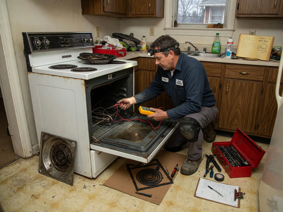 Oven and Stove Repair in Akron, OH